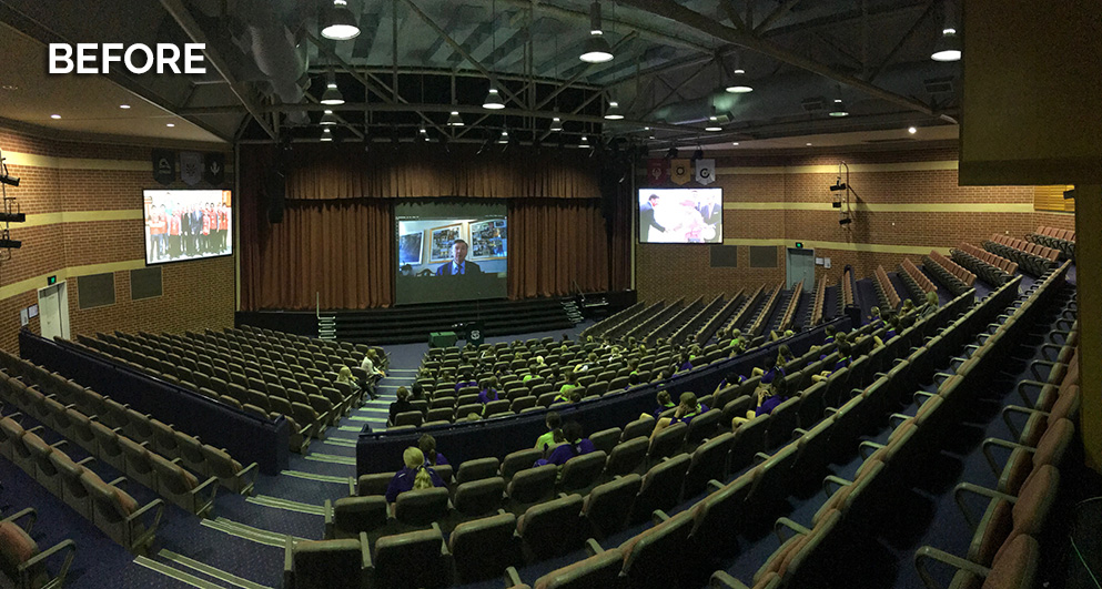 Methodist Ladies College before Canto USA RETRO installation photo 1